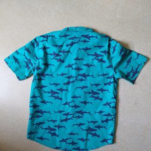 [OLD NAVY] XL Button-up Shirt Sharks!